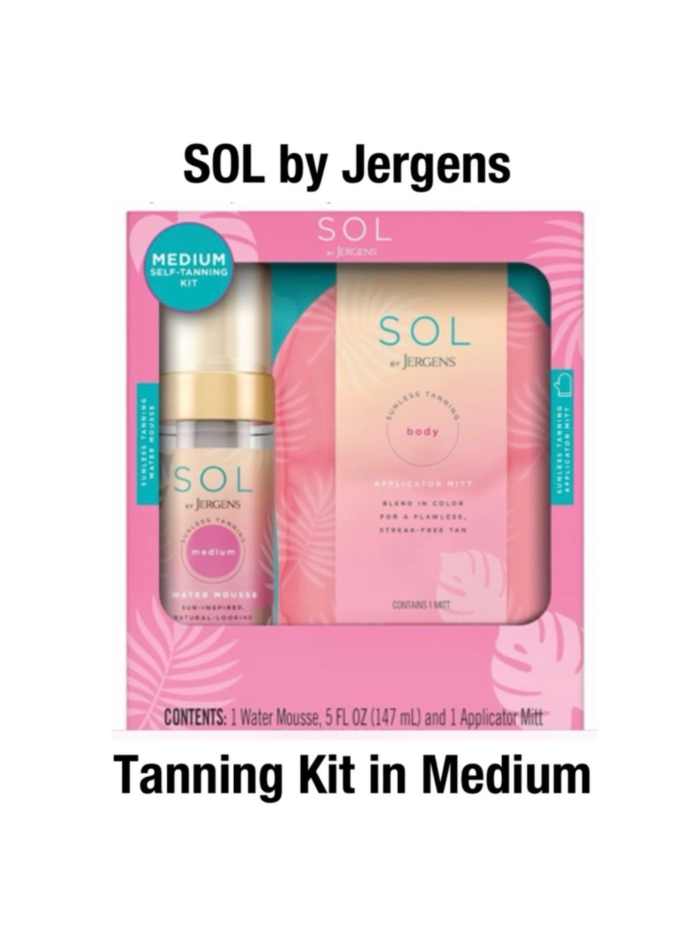 SOL by Jergens Self Tanning Kit